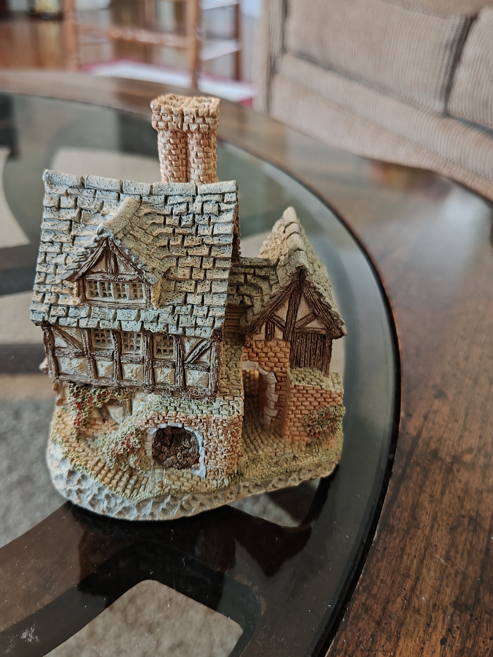 David Winter The Bakehouse Village Cottage Hand Painted John Hine Ltd. 1983 VTG